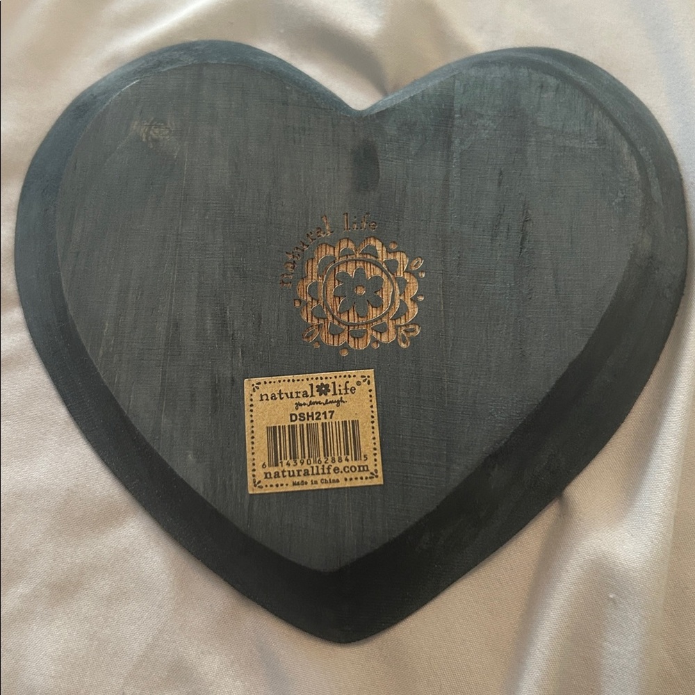 NATURAL LIFE Heart-Shaped Trinket Bowl - Picture 2 of 3